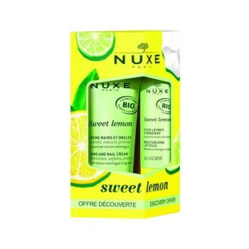 Nuxe SWEET LEMON (HAND CREAM & LIP MOISTURIZER) SET
