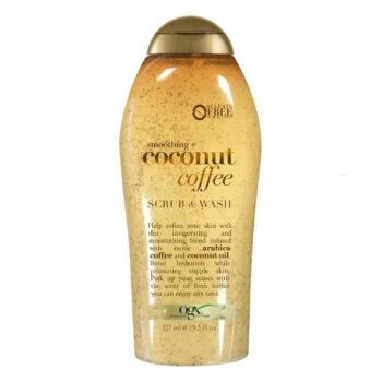 Ogx Beauty SMOOTHING + COCONUT COFFEE SCRUB & WASH 577ML
