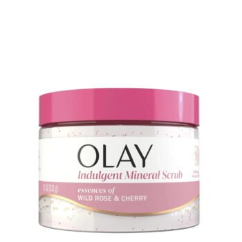 Olay INDULGENT MINERAL SCRUB ESSENCE OF WILD ROSE AND CHERRY 311G