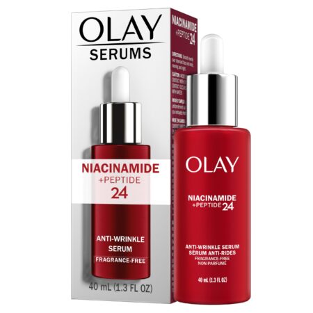 Olay NIACINAMIDE + PEPTIDE 24 ANTI-WRINKLE SERUM FRAGRANCE FREE 40ML