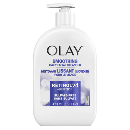 Olay SMOOTHING DAILY FACIAL CLEANSER RETINOL 24 PEPTIDE