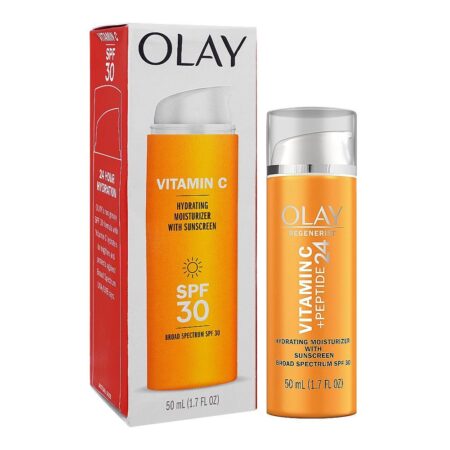 Olay VITAMIN C HYDRATING MOISTURIZER WITH SUNSCREEN 50ML