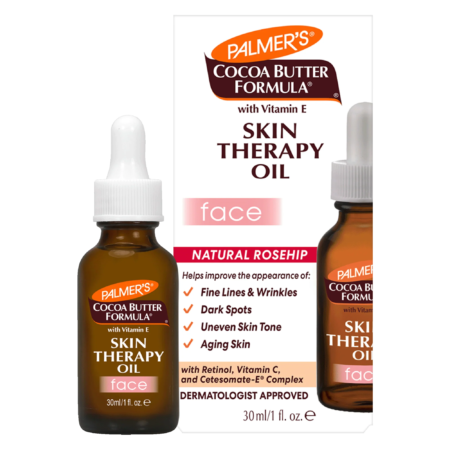PALMER'S COCOA BUTTER SKIN THERAPY OIL FACE ROSEHIP FRAGRANCE 30ML
