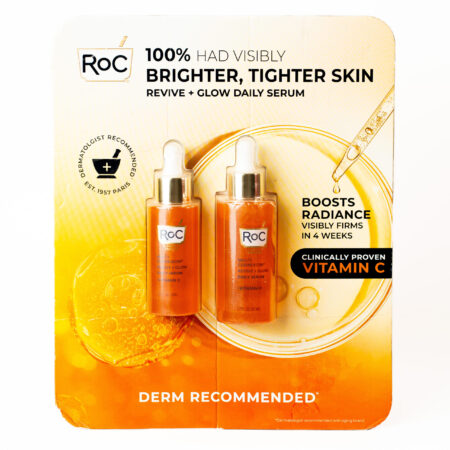 Roc REVIVE + GLOW DAILY SERUM + VITAMIN C SET
