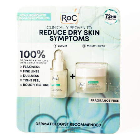 Roc COLLAGEN PROTEINS FRAGRANCE FREE HYDRATION SERUM + MOISTURIZER SET
