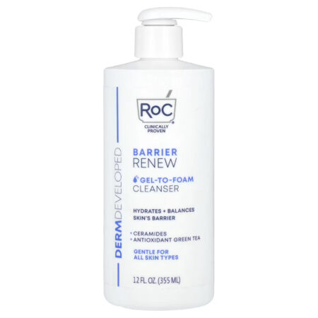 Roc BARRIER RENEW GEL TO FOAM CLEANSER 355ML