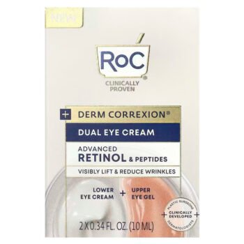 Roc DERM CORREXION DUAL EYE CREAM ADVANCED RETINOL & PEPTIDES 10ML
