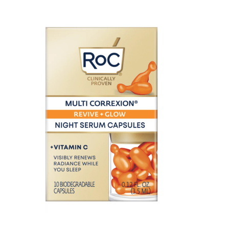 Roc MULTI CORREXION REVIVE + GLOW NIGHT SERUM CAPSULE