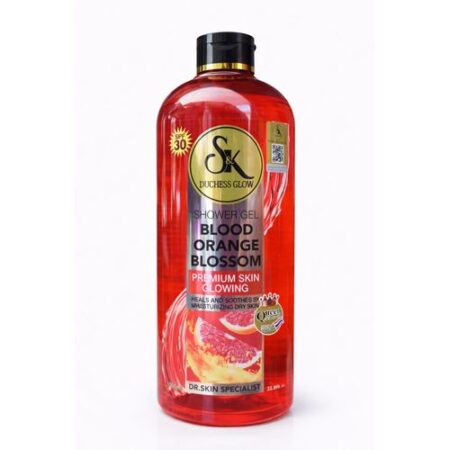 S & K Duchess Glow SHOWER GEL BLOOD ORANGE BLOSSOM
