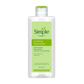 Simple SOOTHING FACIAL TONER 200ML