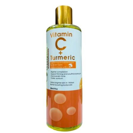 Skeenpoint VITAMIN C + TURMERIC BRIGHTENING AND LIGHTENING OIL 300ML