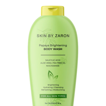 Skin By Zaron PAPAYA BRIGHTENING BODY WASH