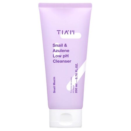 TIAM SNAIL & AZULENE LOW PH CLEANSER SNAIL MUCIN 200ML