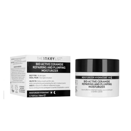 The Inkey List BIO ACTIVE CERAMIDE REPAIRING AND PLUMPING MOISTURIZER 50ML