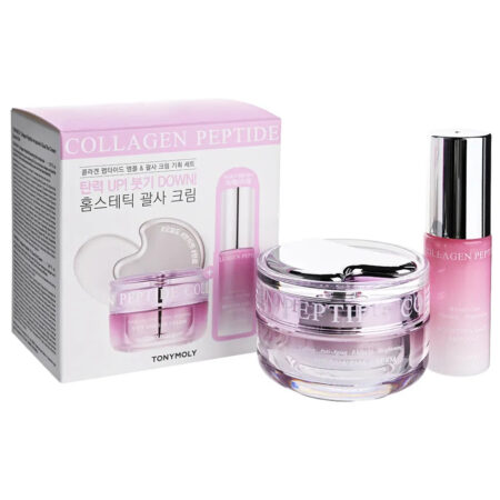 Tonymoly COLLAGEN PEPTIDE AMPOULE & GUA SHA CREAM SPECIAL SET