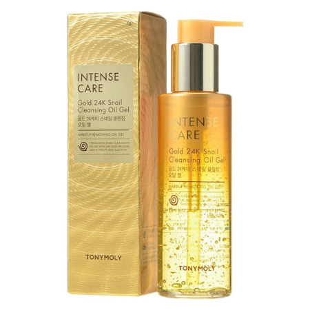 Tonymoly INTENSE CARE GOLD 24K SNAIL CLEANSING OIL GEL