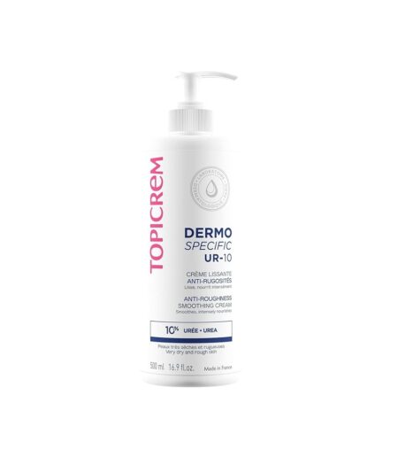 Topicrem DERMO SPECIFIC UR-10 ANTI-ROUGHNESS SMOOTHING CREAM 500ML