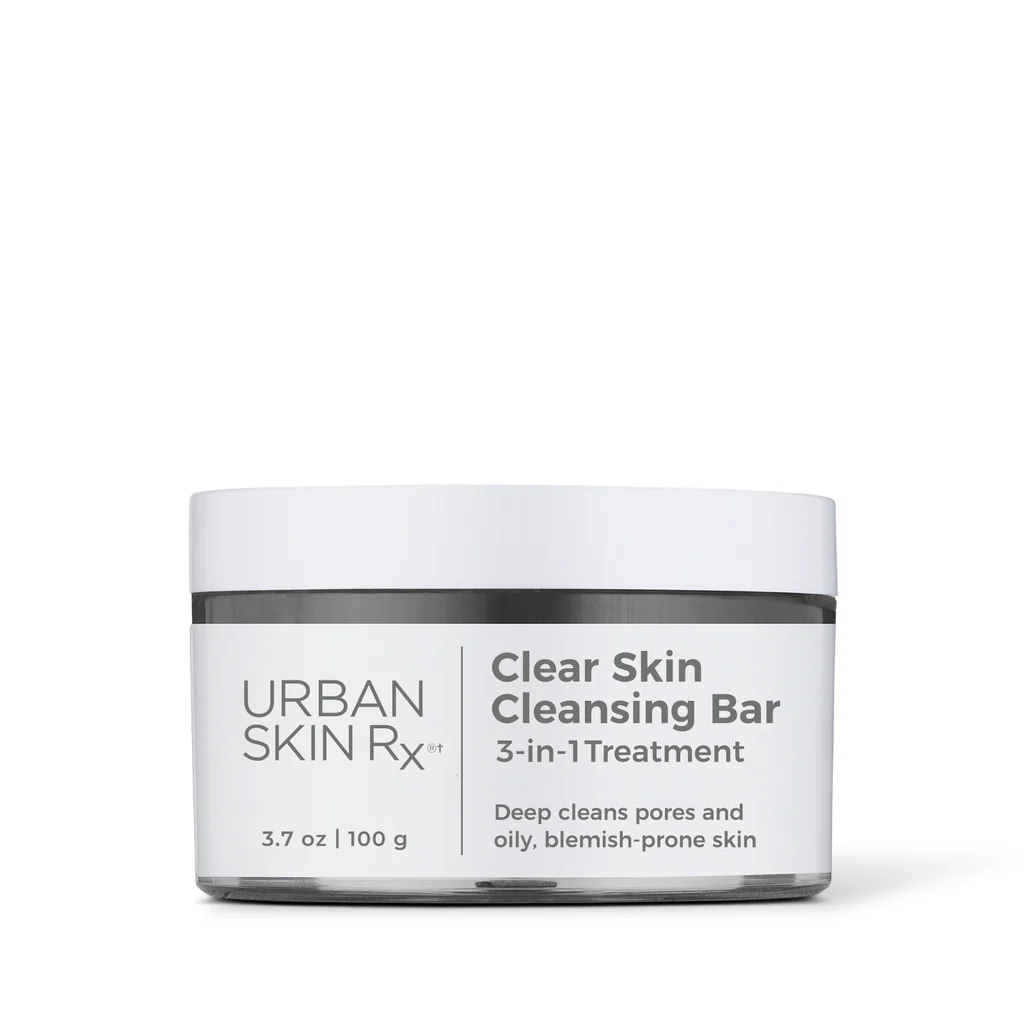 Urban Skin Rx CLEAR SKIN CLEANSING BAR 3-IN-1 TREATMENT 100G