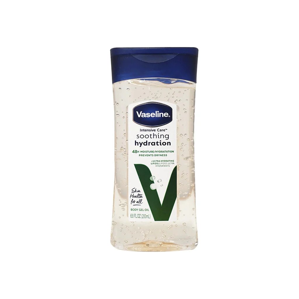 Vaseline INTENSIVE CARE SOOTHING HYDRATION BODY GEL OIL 200ML