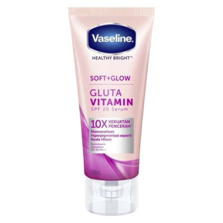Vaseline SOFT+GLOW GLUTA VITAMIN SPF 20 SERUM 180ML