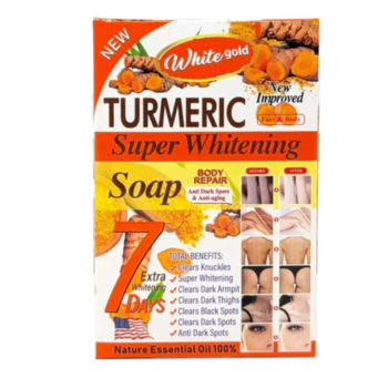 Veet Gold TURMERIC SUPER WHITENING SOAP
