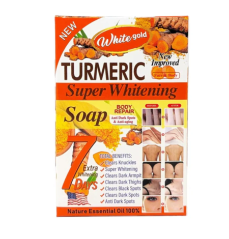 Veet Gold TURMERIC SUPER WHITENING SOAP