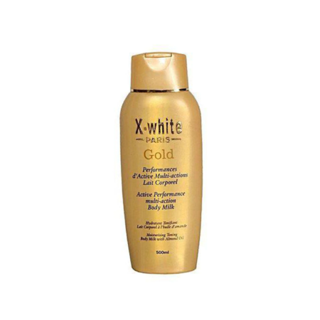 X-White Paris GOLD ACTIVE PERFORMANCE MULTI ACTION BODY MILK 500ML