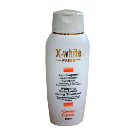 X-White Paris WHITENING BODY LOTION STRONG TREATMENT - CARROT 500ML