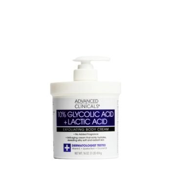 Advanced Clinicals 10% GLYCOLIC ACID + LACTIC ACID 454G