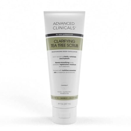 Advanced Clinicals CLARIFYING TEA TREE SCRUB 237ML