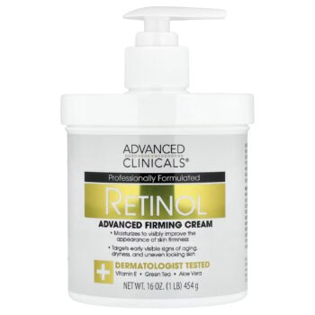 Advanced Clinicals RETINOL ADVANCED FIRMING CREAM 454G