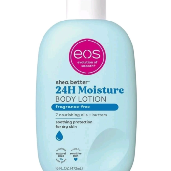 Eos SHEA BUTTER 24H MOISTURE BODY LOTION FRAGRANCE FREE 473ML