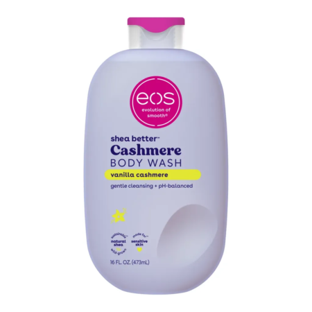 Eos SHEA BUTTER BODY WASH VANILLA CASHMERE 473ML