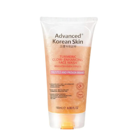 Advanced Korean Skin TURMERIC GLOW ENHANCING FACE WASH 180ML