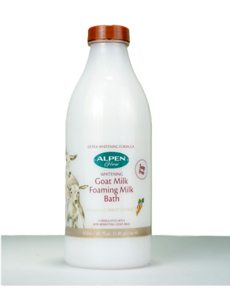 Alpen Glow GOAT MILK FOAMING MILK BATH 850ML