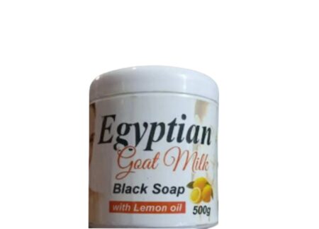 EGYPTIAN GOAT MILK BLACK SOAP 500G