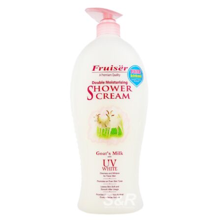 Fruiser SHOWER CREAM GOAT'S MILK UV WHITE 1000ML