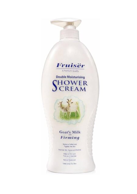 Fruiser SHOWER CREAM GOAT'S MILK UV WHITE WITH FIRMING 1000ML