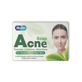 Melano ACNE SOAP TEA TREE-LICORICE-ALOE VERA 100G