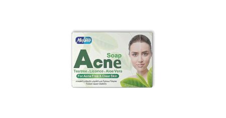 Melano ACNE SOAP TEA TREE-LICORICE-ALOE VERA 100G