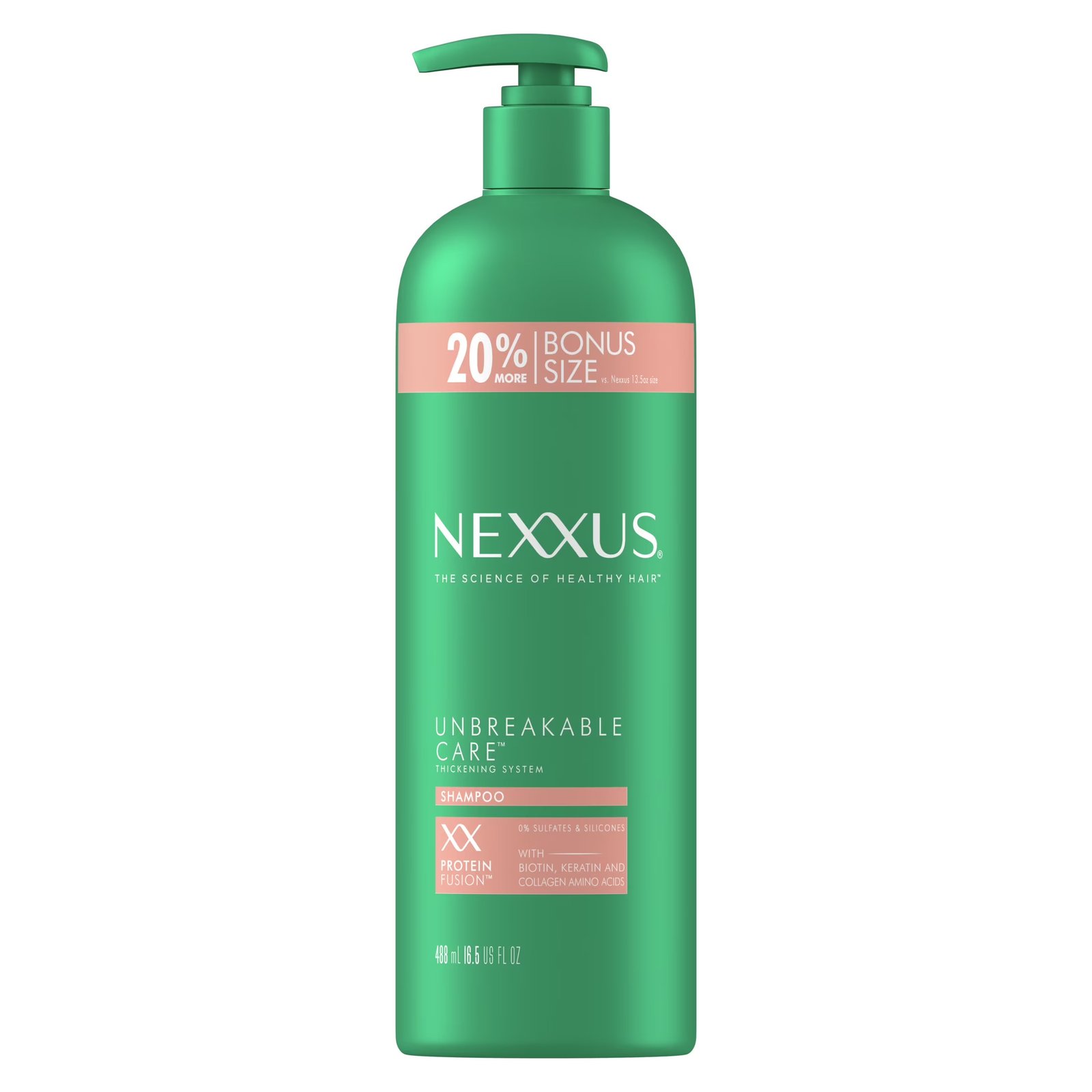Nexxus UNBREAKABLE CARE THICKENING SYSTEM SHAMPOO 946ML