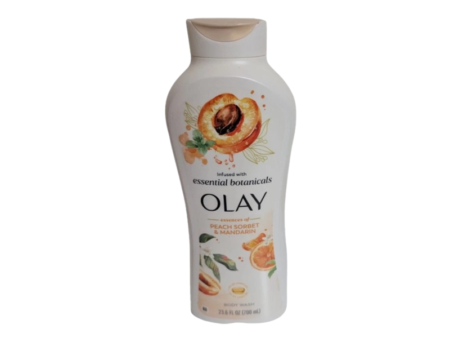 Olay ESSENCES OF PEACH SORBET & MANDARIN BODY WASH 700ML