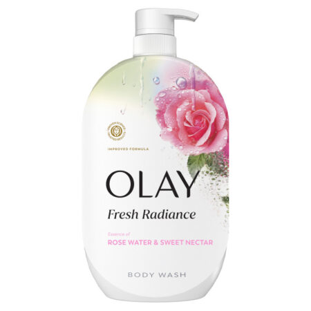 Olay FRESH RADIANCE BODY WASH ESSENCE OF ROSE WATER AND SWEET NECTAR 1.03L