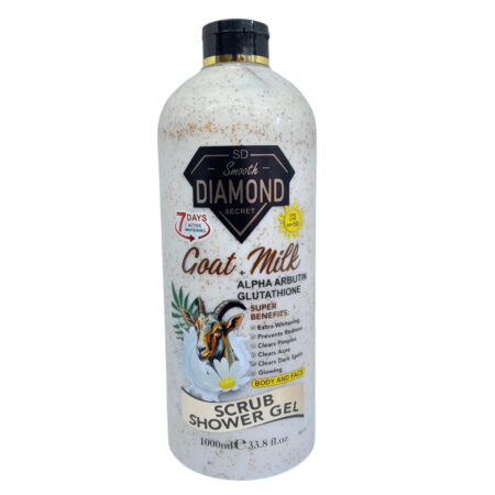 Smooth Diamond GOAT MILK SCRUB SHOWER GEL 1000ML