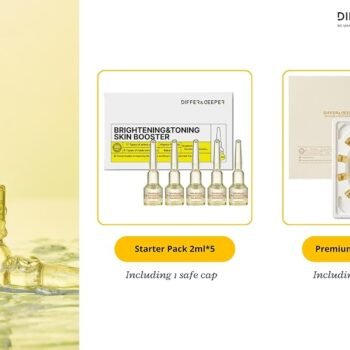 Differ & Deeper BRIGHTENING & TONING SKIN BOOSTER