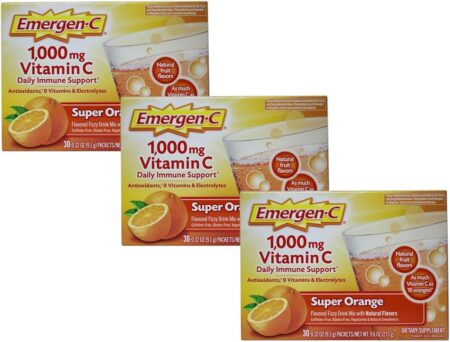 Emergen-C 1000MG VITAMIN C DAILY IMMUNE SUPPORT x30