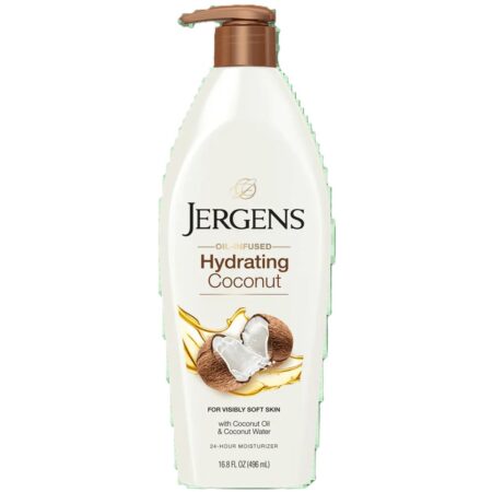 Jergens OIL INFUSED HYDRATING COCONUT BODY LOTION 496ML