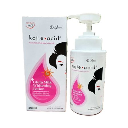 Kojie Acid +GLUTA MILK WHITENING LOTION 300ML