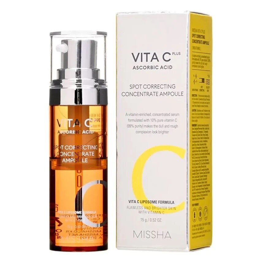 Missha VITA C SPOT CORRECTING CONCENTRATE AMPOULE 15G