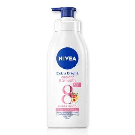 Nivea EXTRA BRIGHT RADIANT & SMOOTH SUPERFOOD BODY LOTION 400ML